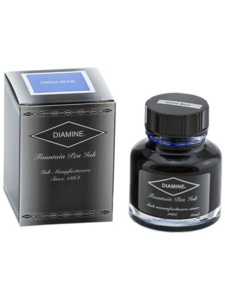     			Diamine China Blue Ink – 30ml Bottle