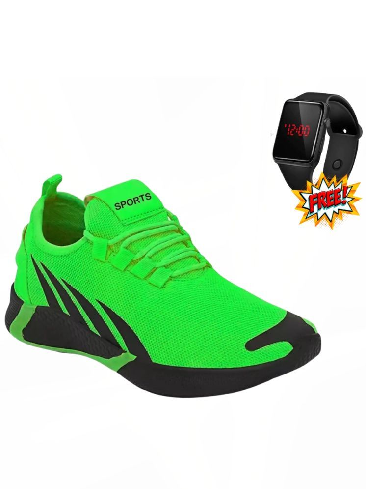     			Jootiyapa BULLET Green Men's Outdoor Shoes