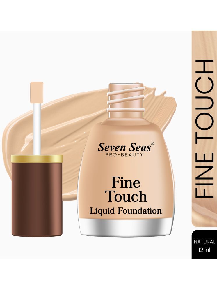     			Seven Seas Fine Touch Waterproof Total Oil Control Liquid Foundation(Natural,12ML)