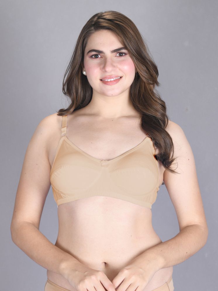     			lux venus Beige Cotton Non Padded Women's Everyday Bra ( Pack of 1 )