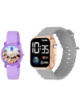 DECLASSE Pink Dial Analog-Digital Boys Watch ( Pack Of 2 )