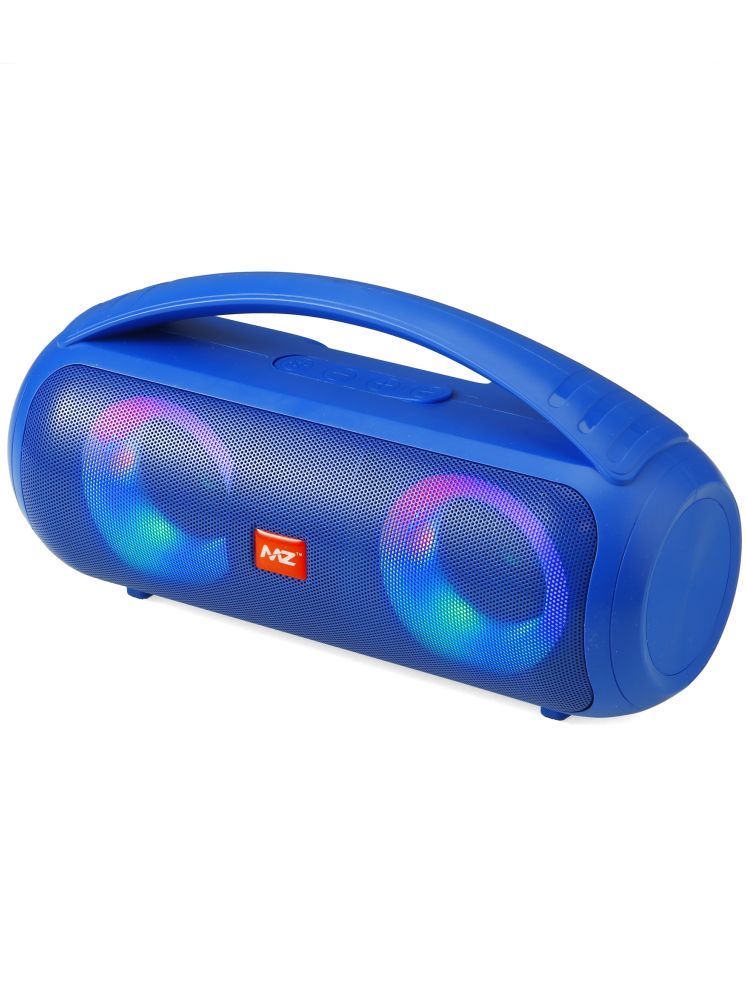     			MZ S652 10 W Bluetooth Speaker Bluetooth V 5.0 with SD card Slot Playback Time 6 hrs Blue