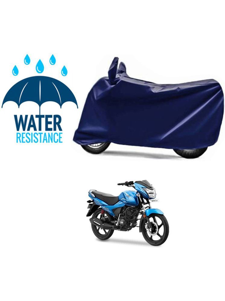     			RONISH Bike Body Cover for TVS Victor Edge ( Pack of 1 ) , Blue