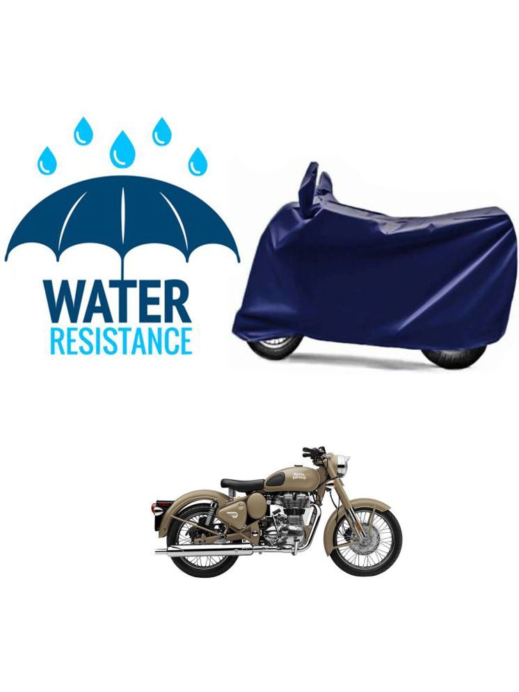     			RONISH Bike Body Cover for Royal Enfield Classic Desert Storm ( Pack of 1 ) , Blue