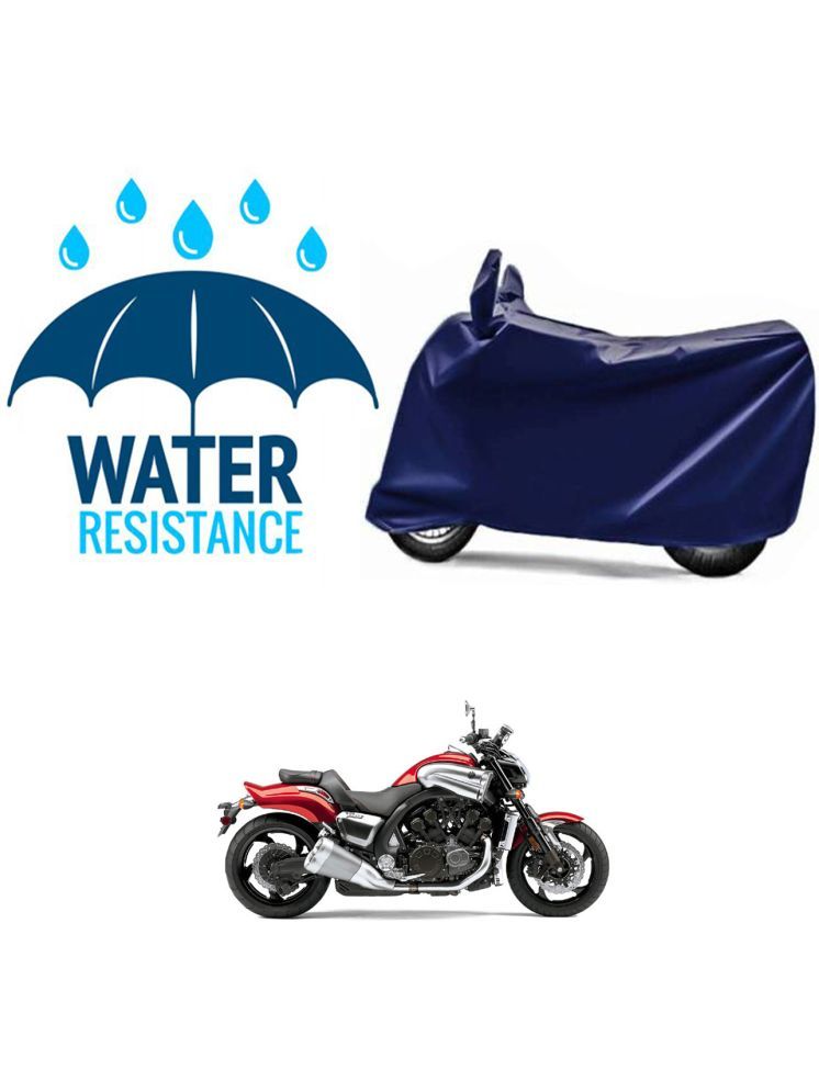     			RONISH Bike Body Cover for Yamaha Max ( Pack of 1 ) , Blue