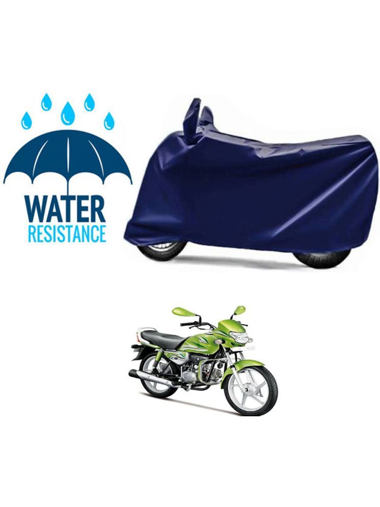     			RONISH Bike Body Cover for Hero HF Deluxe ( Pack of 1 ) , Blue