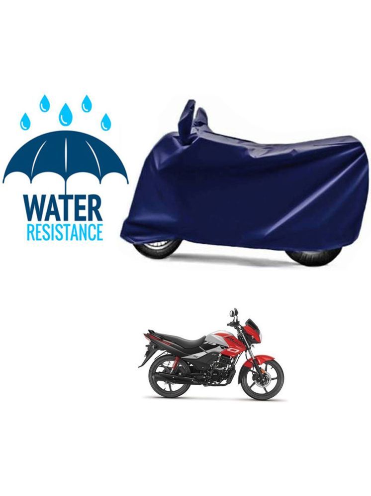     			RONISH Bike Body Cover for Hero Passion Pro New ( Pack of 1 ) , Blue