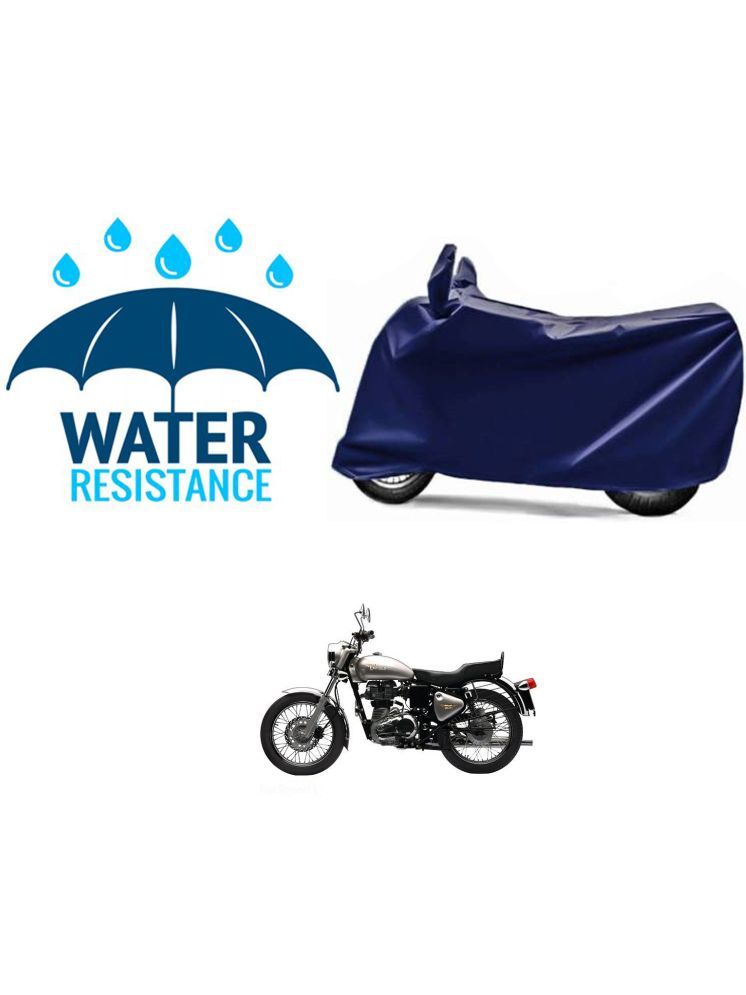     			RONISH Bike Body Cover for Royal Enfield Bullet Electra ( Pack of 1 ) , Blue