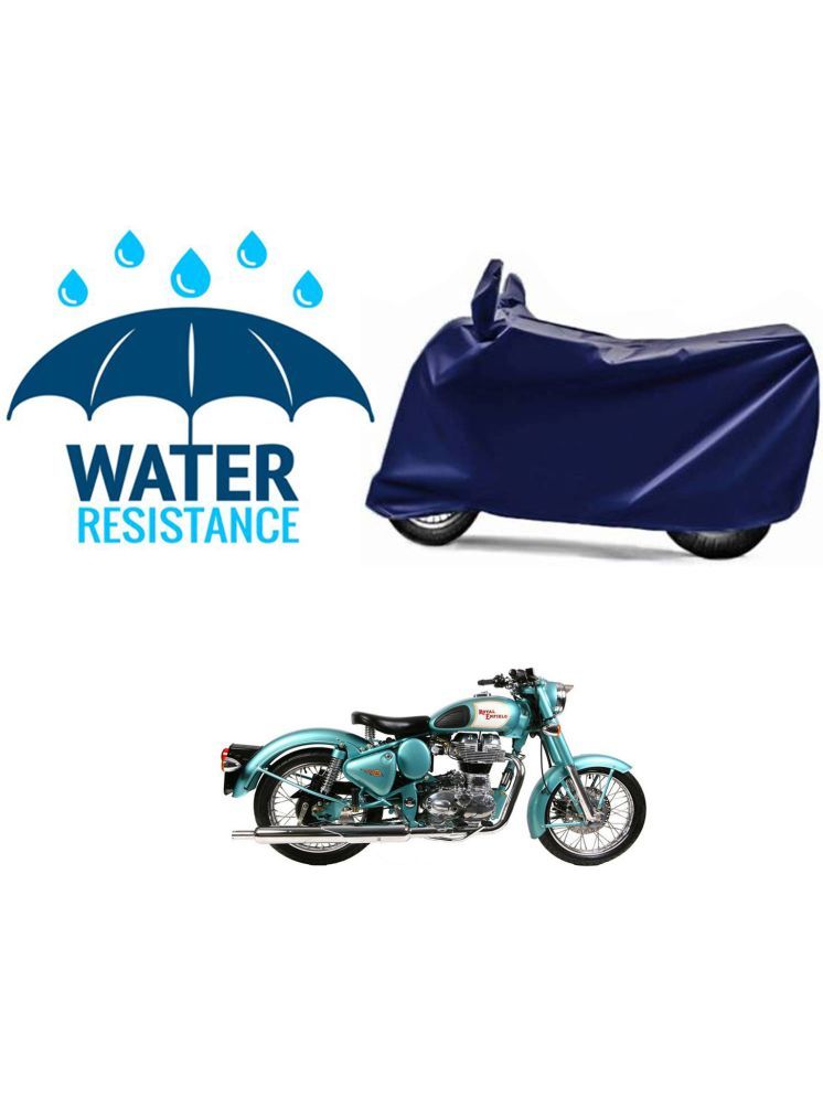     			RONISH Bike Body Cover for Royal Enfield Classic Desert Storm ( Pack of 1 ) , Blue