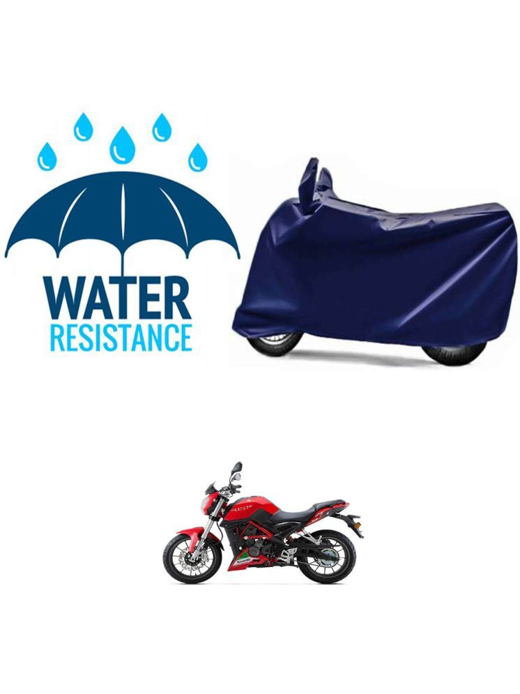     			RONISH Bike Body Cover for DSK Benelli TNT 25 ( Pack of 1 ) , Blue