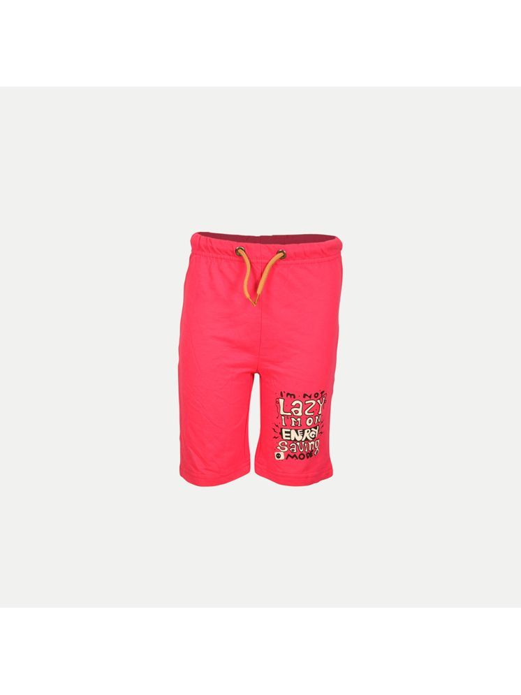     			Radprix - Pink Cotton Boys Shorts ( Pack of 1 )