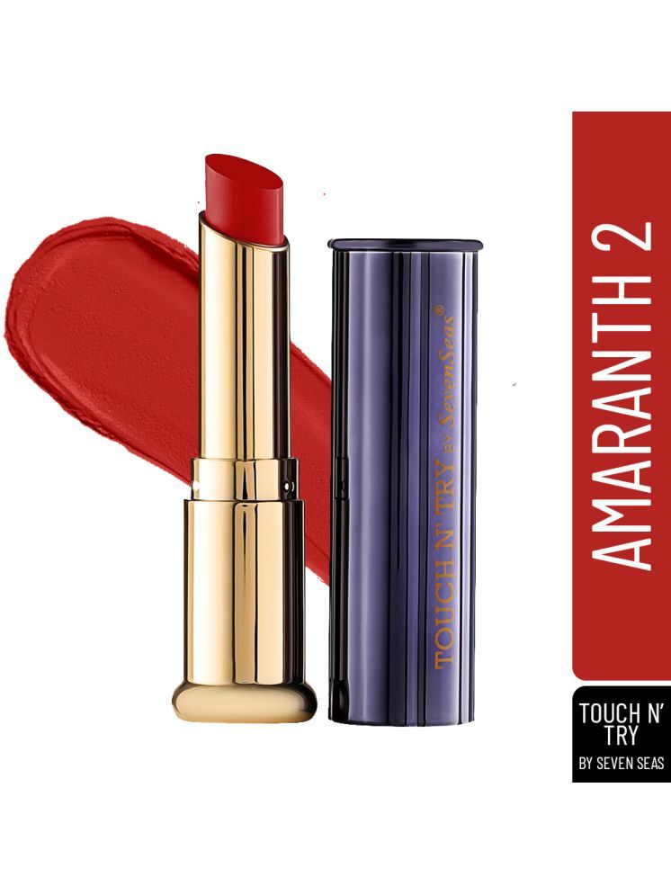     			Seven Seas TOUCH N' TRY Lipmatte Lipstick (Amaranth 2,3.8g)