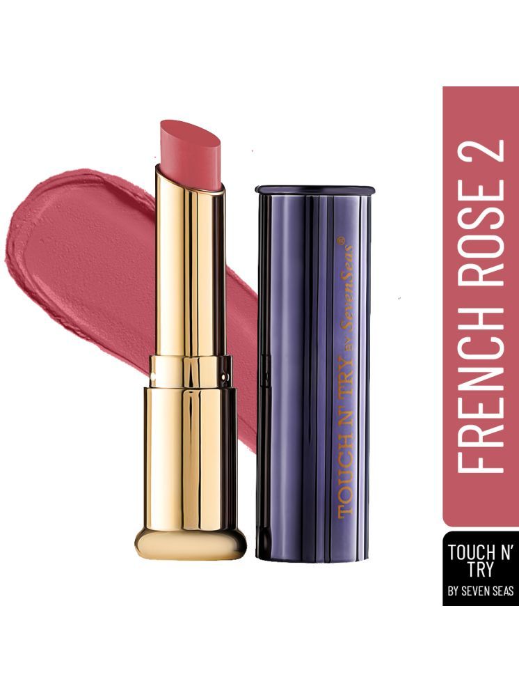     			Seven Seas TOUCH N' TRY Lipmatte Lipstick (French Rose 2,3.8g)