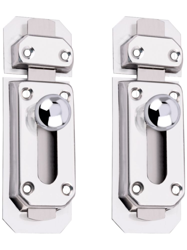     			Sun Shield Steel Baby Latch 3 Inch SS Finish Set of 2 Pcs