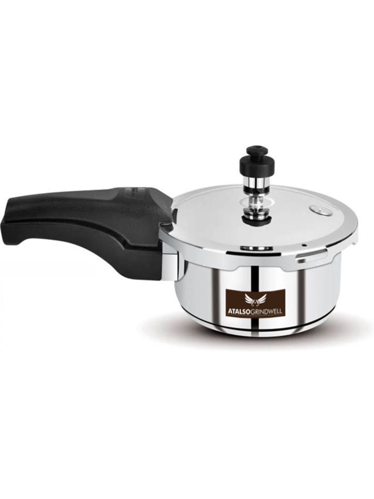     			Atalso 1.5 LTR SMART COOKER 1.5 L Stainless Steel OuterLid Pressure Cooker With Induction Base