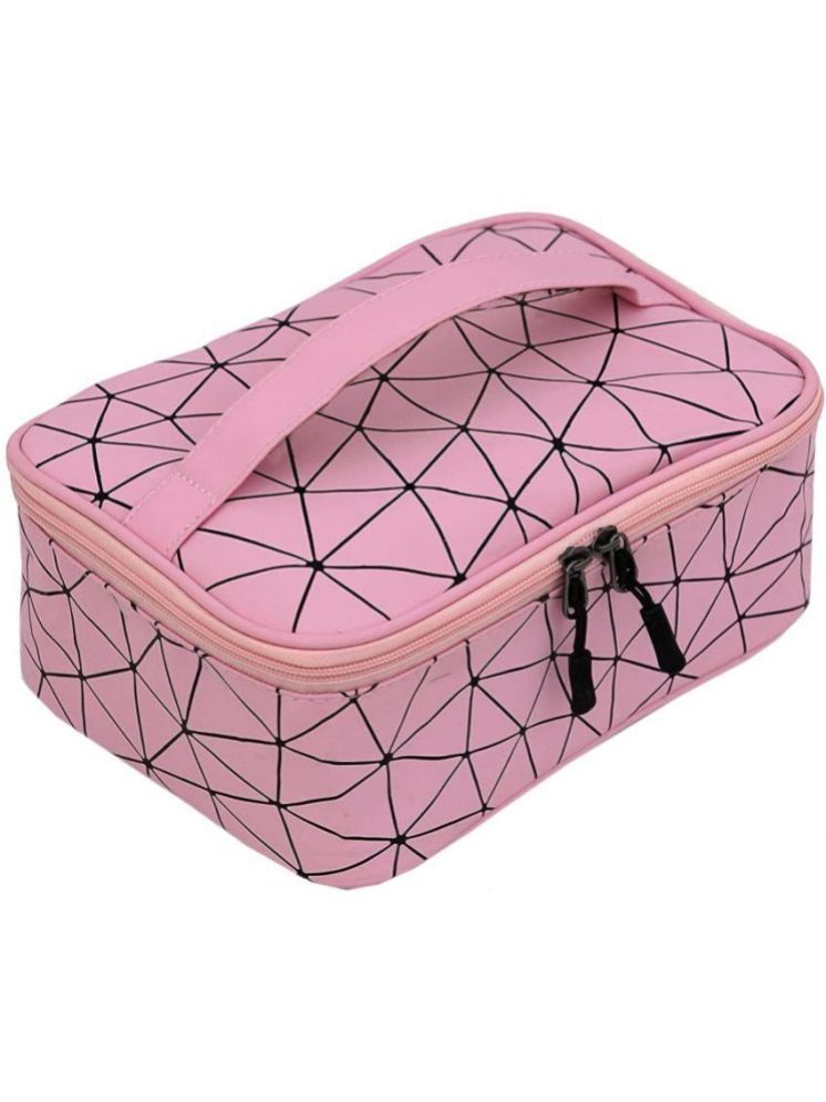     			Travel Make Up Hanging Bag Makeup Bag Zipper Pouch for Women and Girls, Waterproof Cosmetic Bag Luxury Toiletry Bag