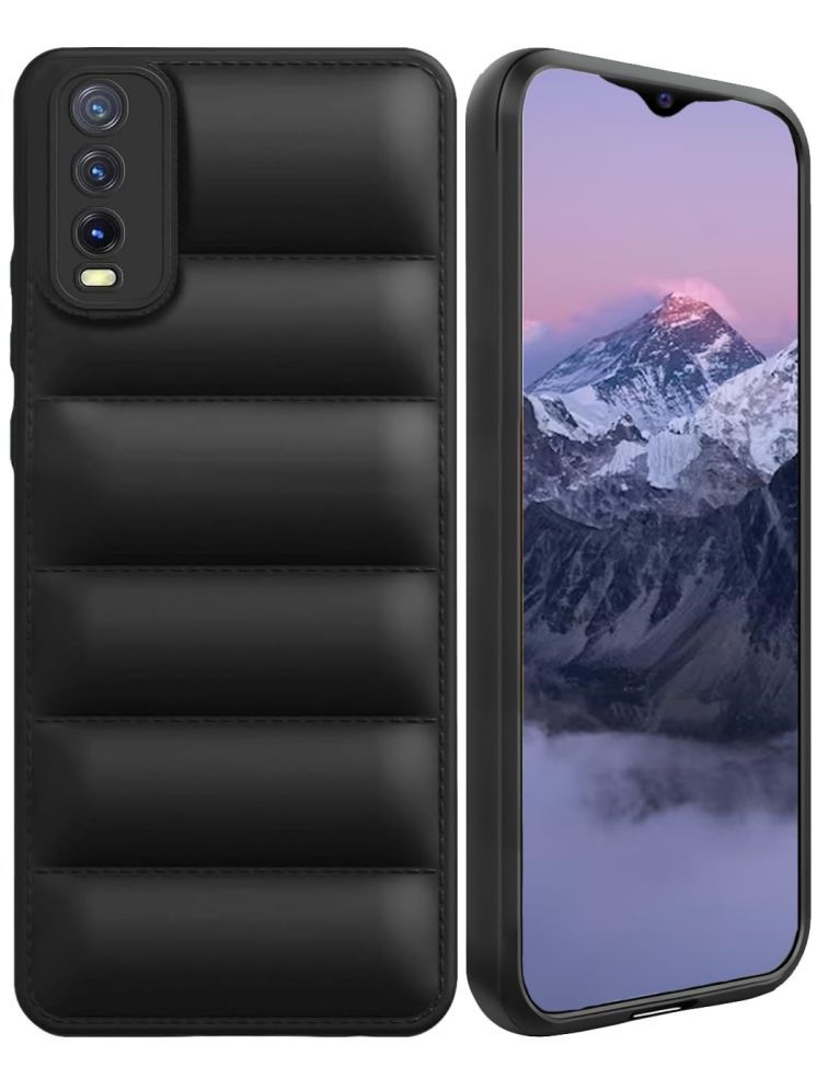     			Doyen Creations Shock Proof Case Compatible For Silicon Vivo Y12s ( Pack of 1 )