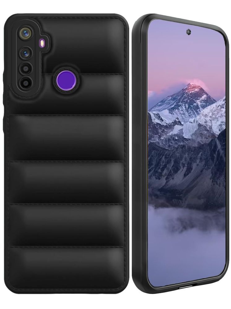     			Doyen Creations Shock Proof Case Compatible For Silicon Realme 5 pro ( Pack of 1 )