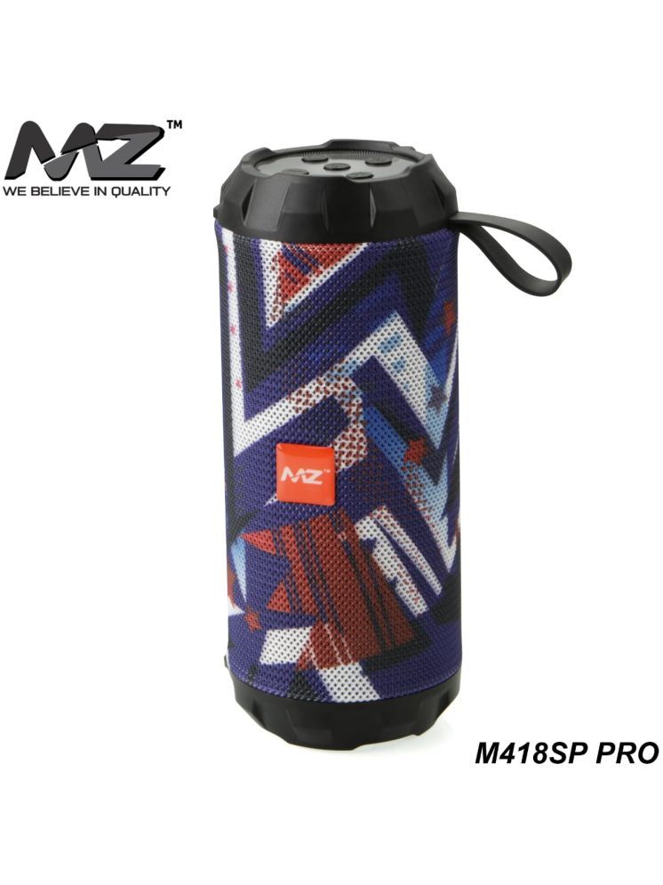     			MZ M418SP PRO 5 W Bluetooth Speaker Bluetooth V 5.0 with SD card Slot Playback Time 6 hrs Assorted