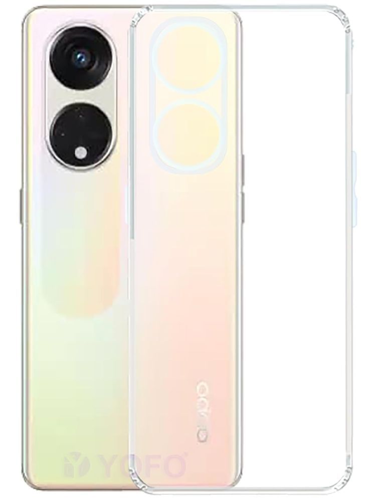     			Megha Star*** Plain Cases Compatible For Silicon OPPO RENO 8T 5g ( Pack of 1 )