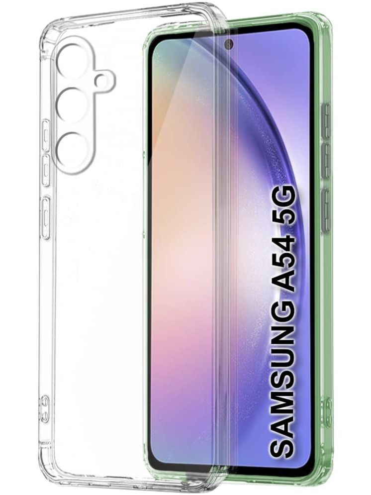     			Megha Star*** Plain Cases Compatible For Silicon SAMSUNG Galaxy A54 5G ( Pack of 1 )