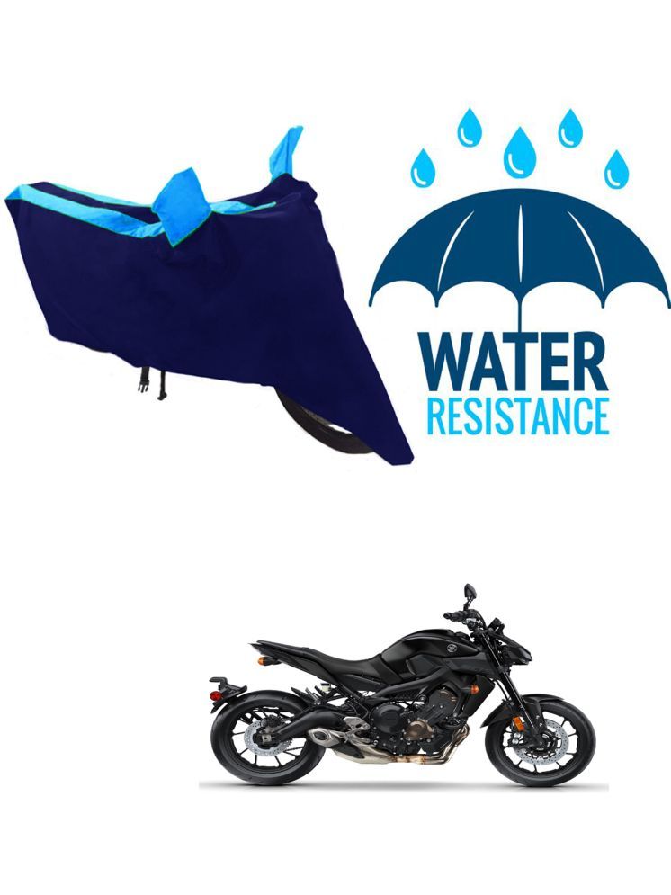     			RONISH Bike Body Cover for Yamaha MT-09 ( Pack of 1 ) , Blue