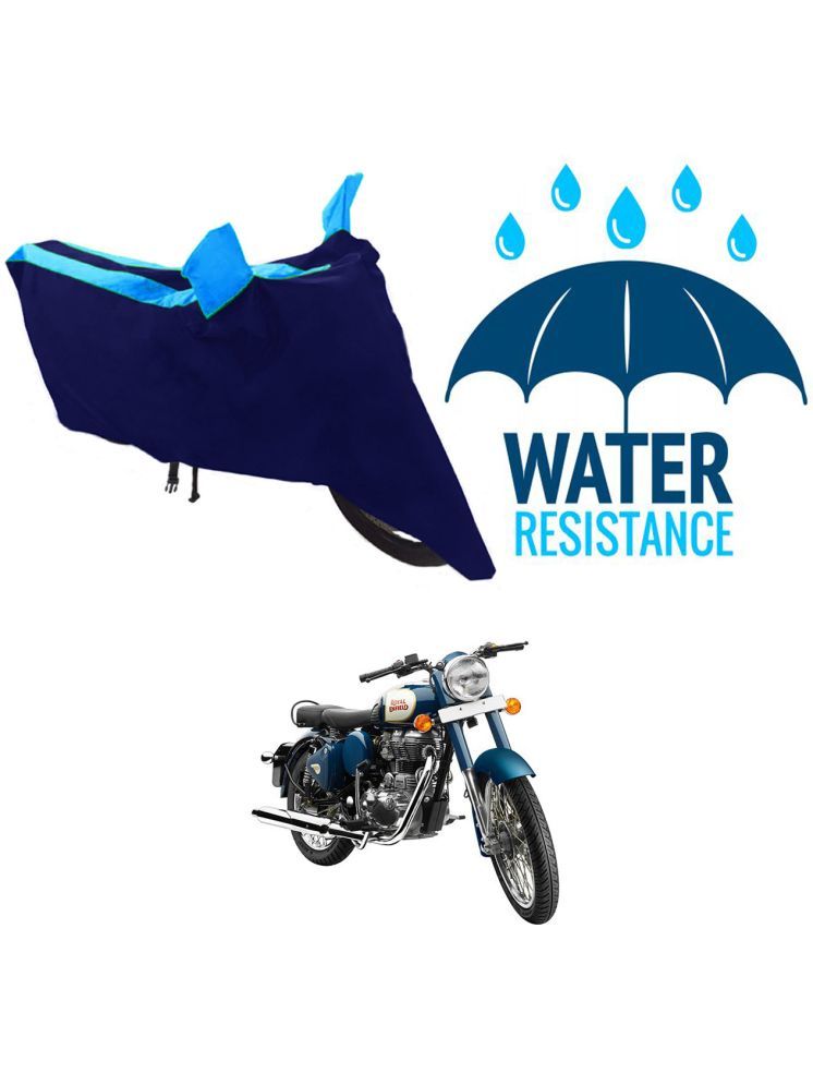     			RONISH Bike Body Cover for Royal Enfield Classic 350 ( Pack of 1 ) , Blue