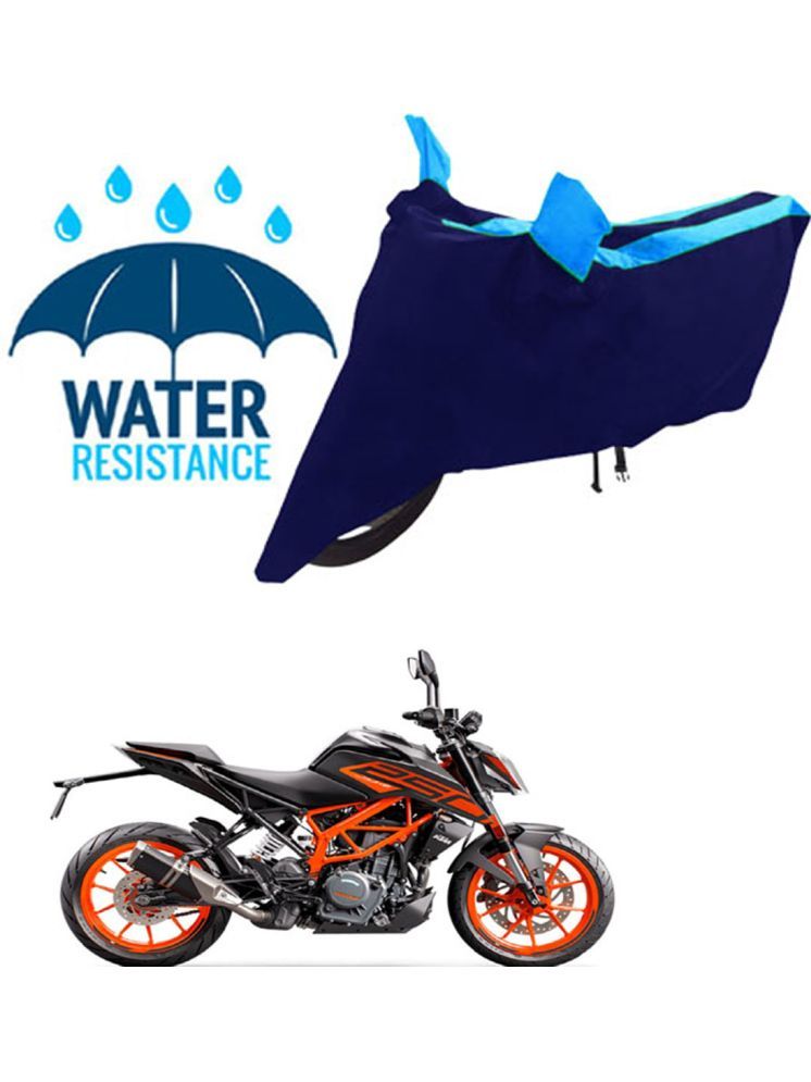     			RONISH Bike Body Cover for KTM RC 390 ( Pack of 1 ) , Blue