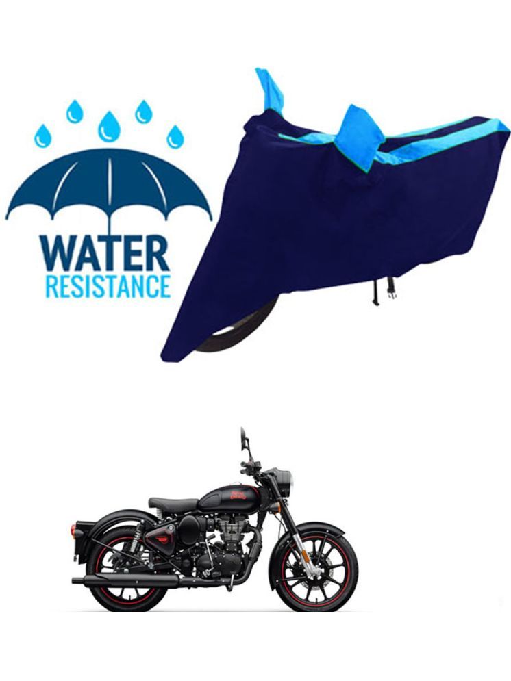     			RONISH Bike Body Cover for Royal Enfield Bullet 350 ( Pack of 1 ) , Blue