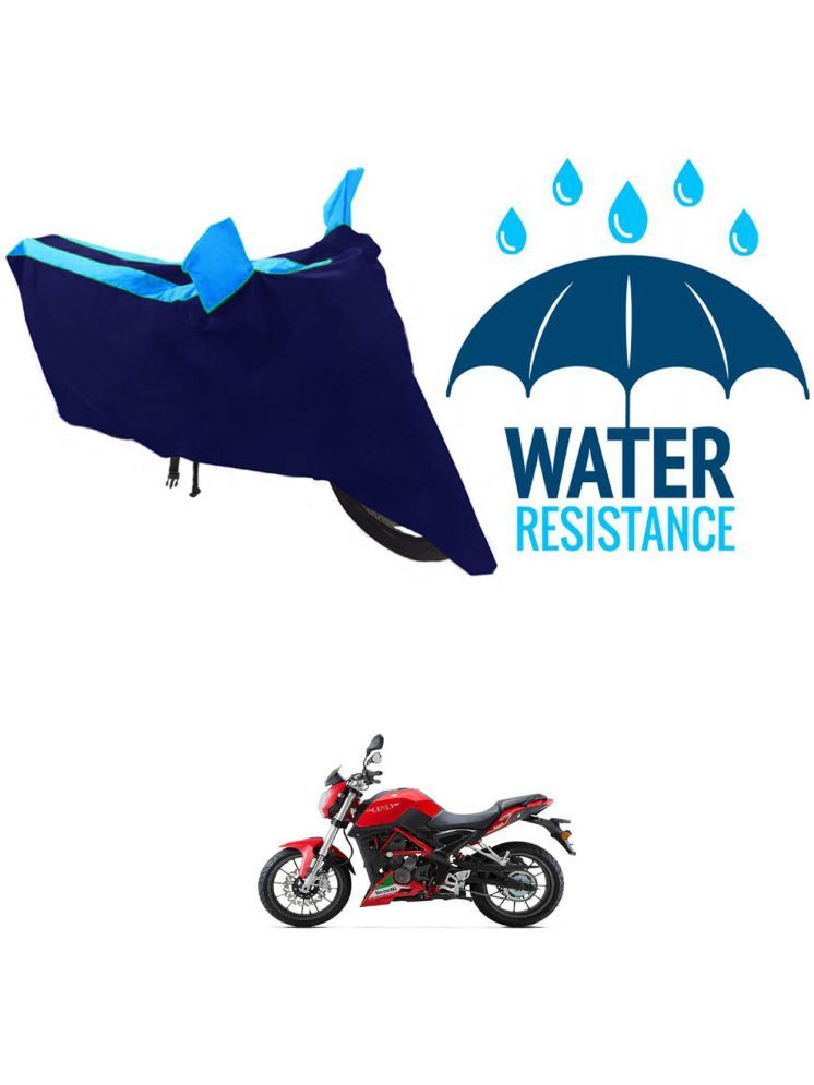     			RONISH Bike Body Cover for DSK Benelli TNT 25 ( Pack of 1 ) , Blue