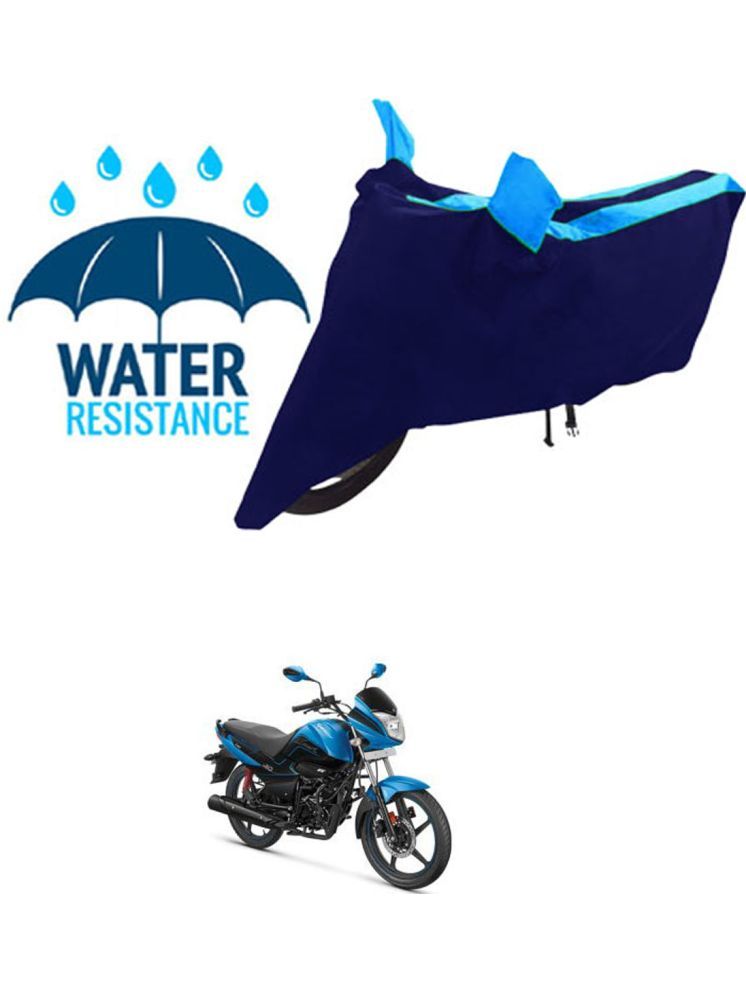     			RONISH Bike Body Cover for Hero Splendor iSmart ( Pack of 1 ) , Blue