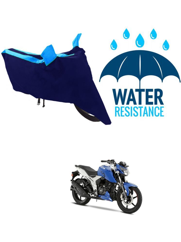     			RONISH Bike Body Cover for TVS Apache RTR 160 ( Pack of 1 ) , Blue