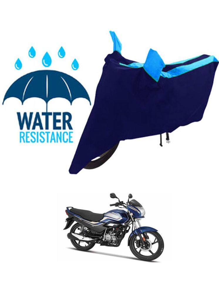     			RONISH Bike Body Cover for Hero Super Splendor ( Pack of 1 ) , Blue