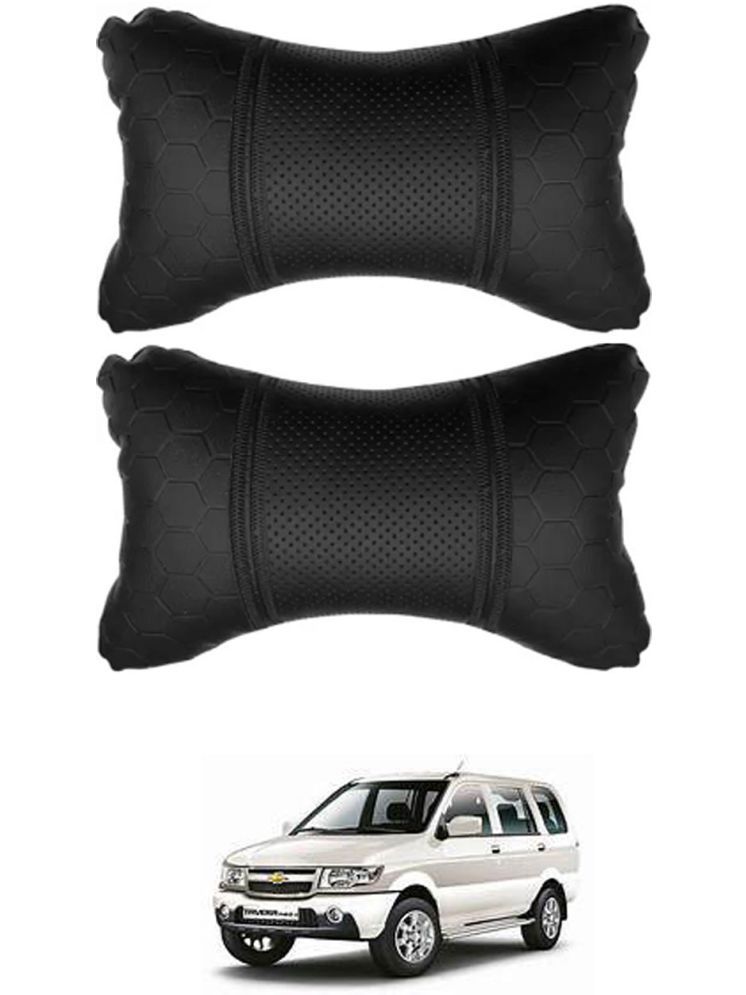     			RONISH Neck Cushions Set of 2 Black