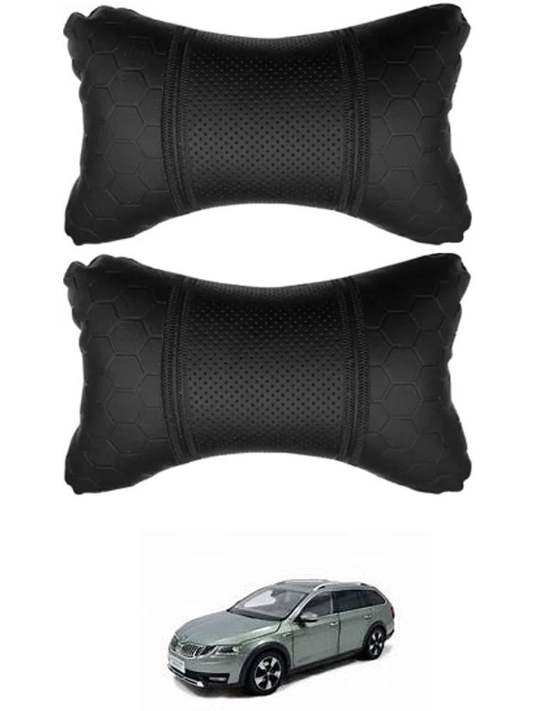     			RONISH Neck Cushions Set of 2 Black