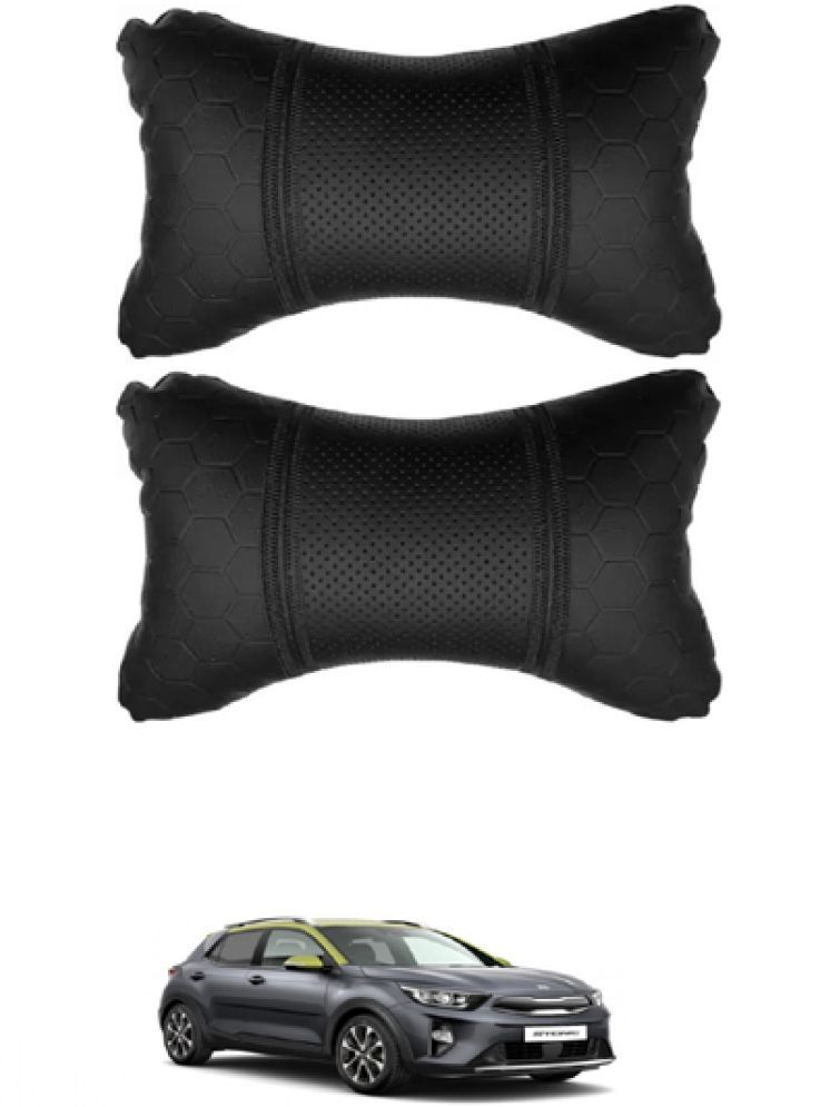     			RONISH Neck Cushions Set of 2 Black