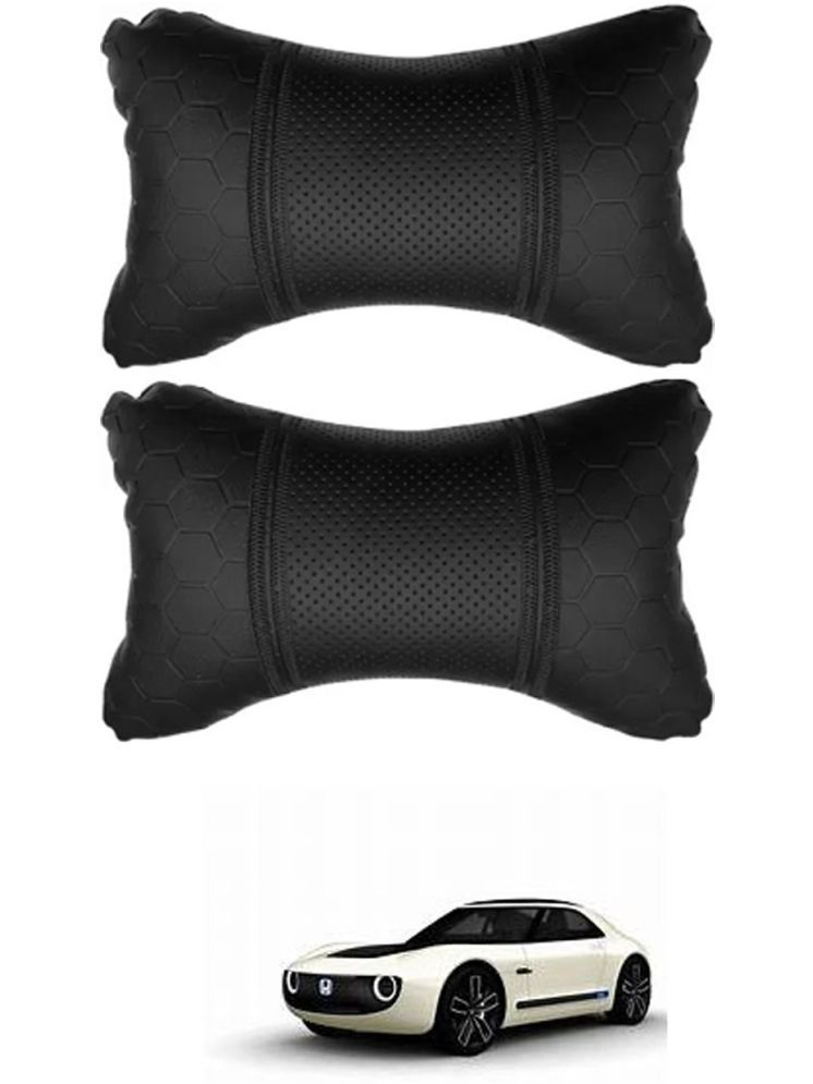     			RONISH Neck Cushions Set of 2 Black