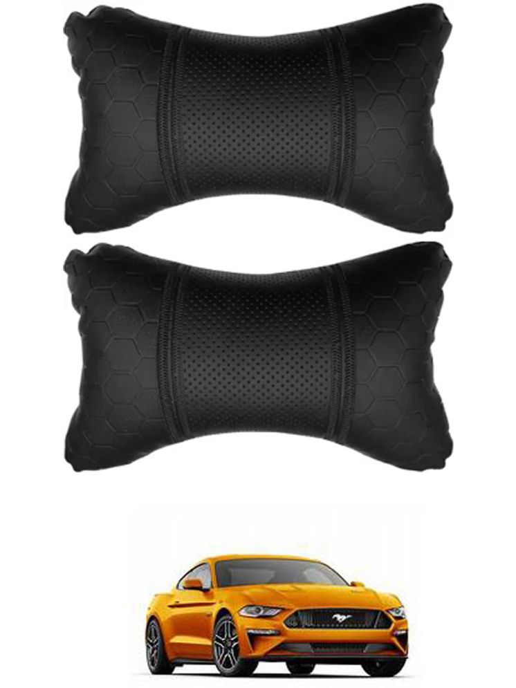     			RONISH Neck Cushions Set of 2 Black