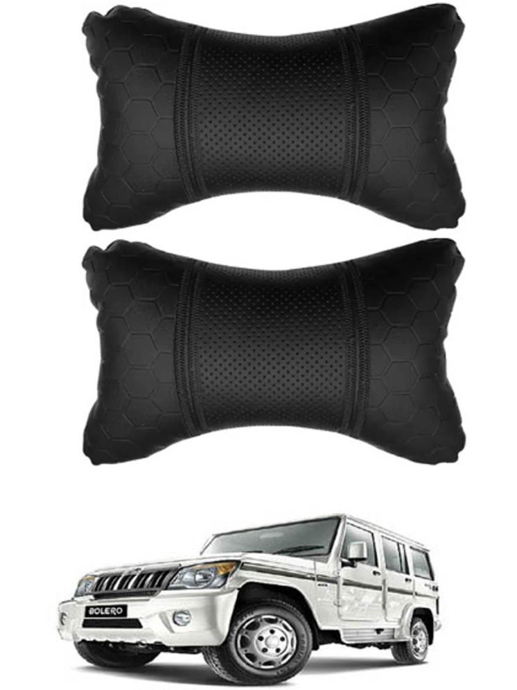     			RONISH Neck Cushions Set of 2 Black