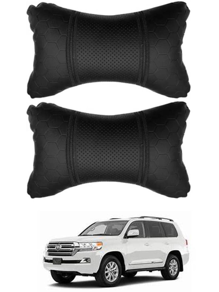     			RONISH Neck Cushions Set of 2 Black