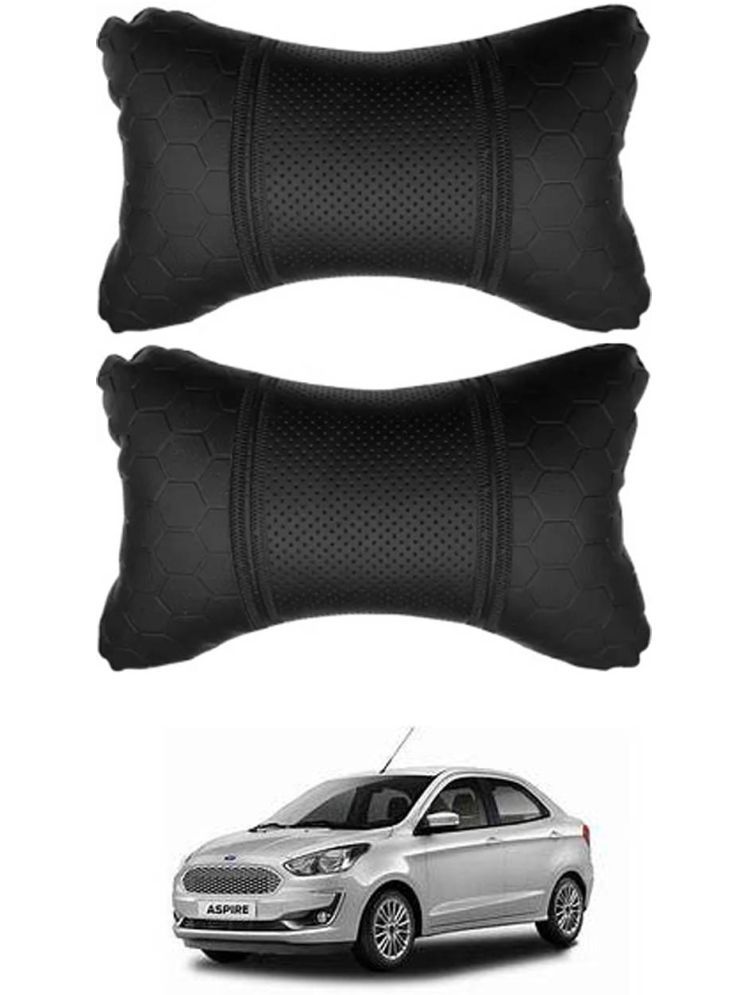     			RONISH Neck Cushions Set of 2 Black