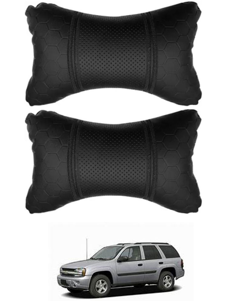     			RONISH Neck Cushions Set of 2 Black