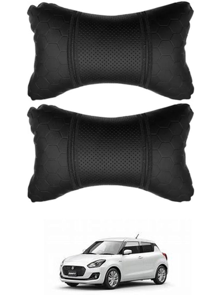     			RONISH Neck Cushions Set of 2 Black