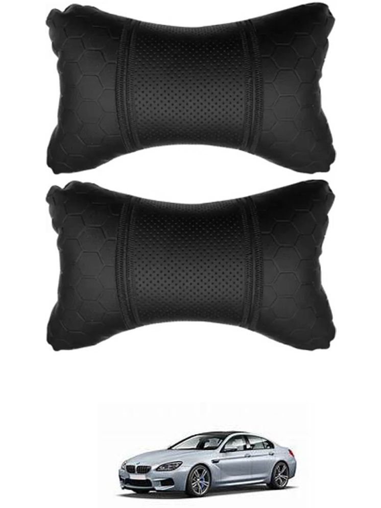     			RONISH Neck Cushions Set of 2 Black