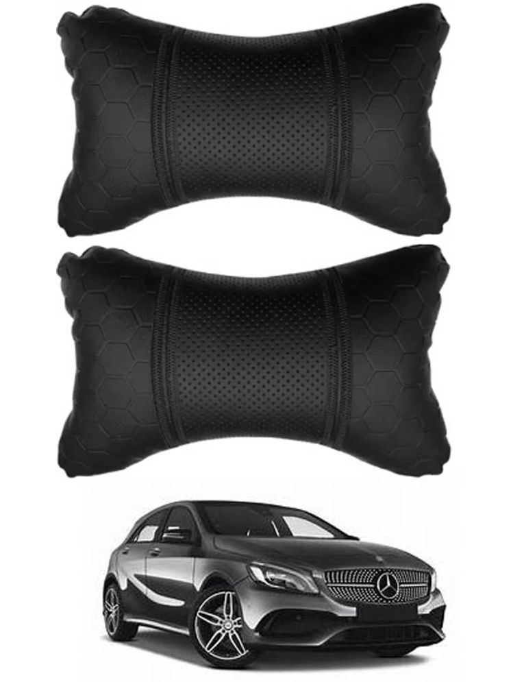     			RONISH Neck Cushions Set of 2 Black