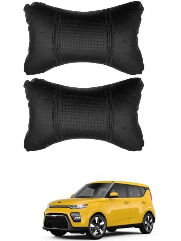     			RONISH Neck Cushions Set of 2 Black