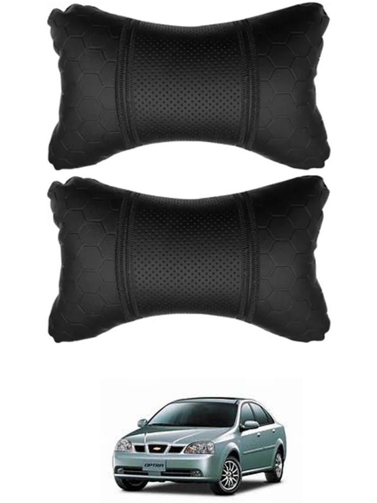     			RONISH Neck Cushions Set of 2 Black