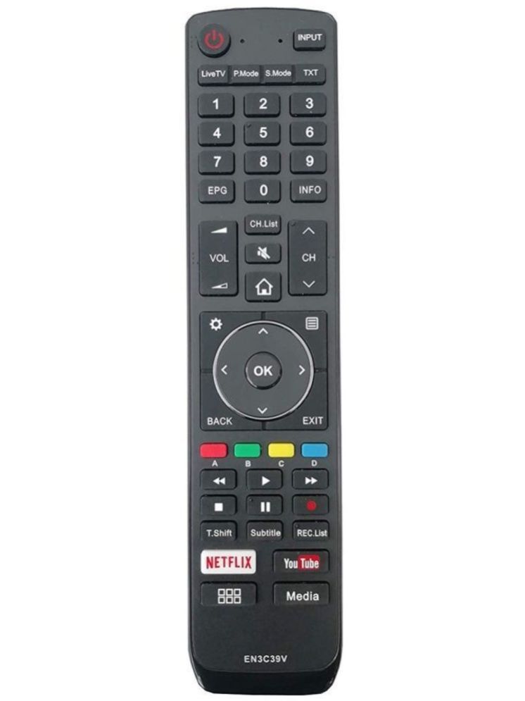     			SHYAM BABA ENTERPRISES EN3C39V LCD/LED Remote Compatible with VU ALL LCD LED TV