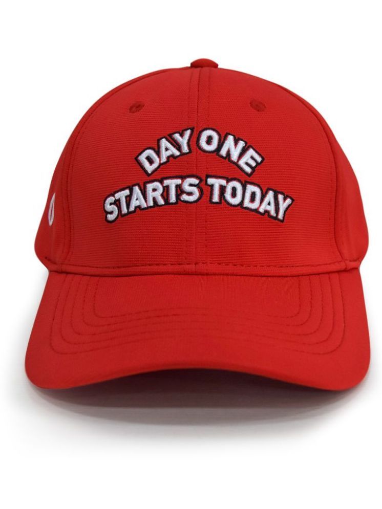     			Sanity Red Polyester Men's Cap ( Pack of 1 )