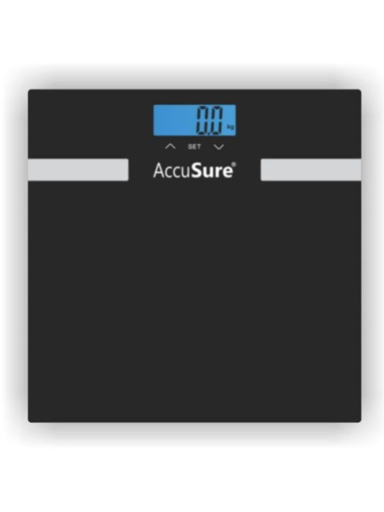     			ACCUSURE Smart Digital Electronic LCD Weighing Scale F-56 Black